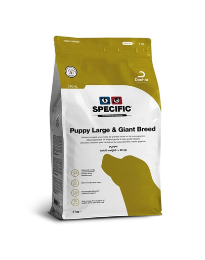 SPECIFIC Dog CPD-XL Puppy Large & Giant Breed 4 kg kutsikatoit suurtele tõugudele