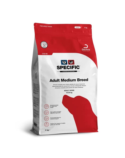 SPECIFIC Dog CXD-M Adult Medium Breed 4 kg keskmise tõugu koeratoit