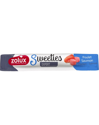 ZOLUX SWEETIES koerakreem lõhe ja kanaga 14 g