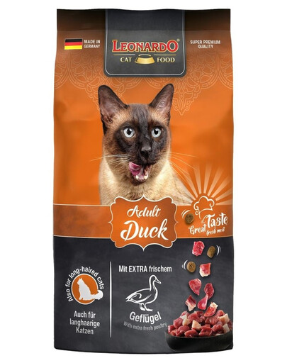 LEONARDO Adult Duck Rice kasside kuivtoit 0,3 kg