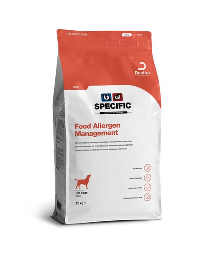 SPECIFIC Dog CDD Food Allergen Management 12 kg toit toiduallergiaga koertele