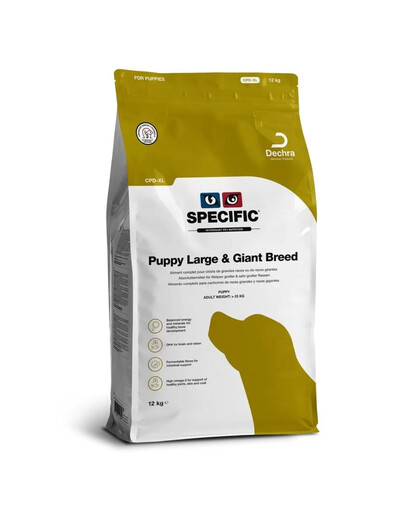 SPECIFIC Dog CPD-XL Puppy Large & Giant Breed 12 kg toit suurt tõugu kutsikatele