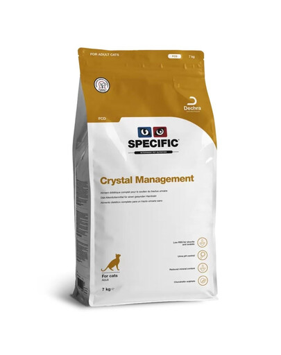 SPECIFIC Cat FCD Crystal Management 7 kg antistruviitne toit kassidele