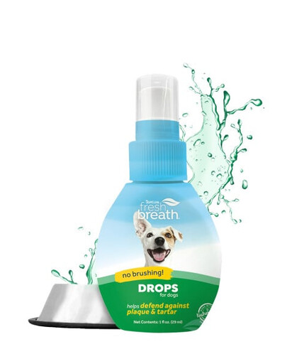TROPICLEAN Fresh Breath Oral Care Drops for Dogs 65ml krople do wody do higieny jamy ustnej dla psa