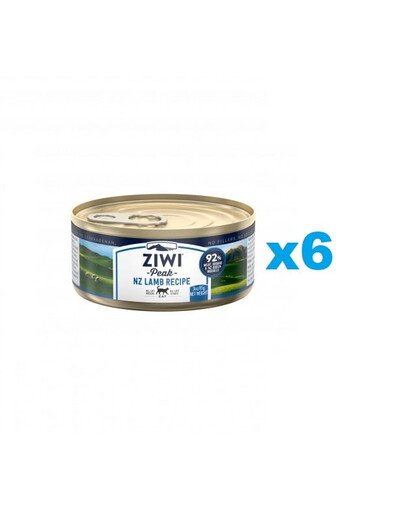 ZIWIPEAK Cat Lamb    Lambaliha 6x85 g