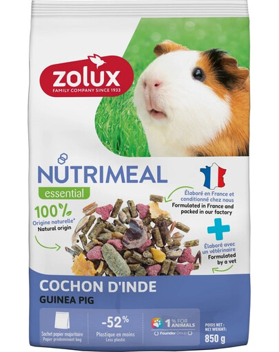 ZOLUX NUTRIMEAL 4 merisigade söödasegu 850 g