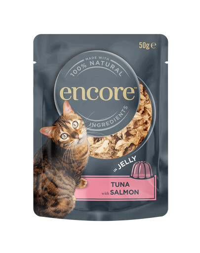 ENCORE Cat Multipak kalamaitsesegu želees kassidele 20x50g