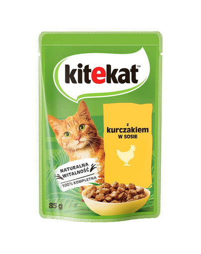 KITEKAT Kana kastmes 85 g täiskasvanud kassidele