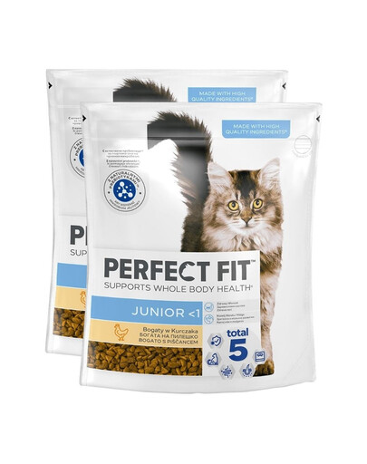 PERFECT FIT (Junior) 2x750 g kanarikast kuivtoitu kassipoegadele