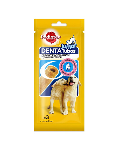 PEDIGREE DentaTubos Junior 72 g kutsikatoit kana maitsega