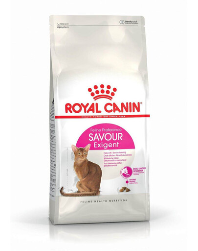 ROYAL CANIN Exigent Savour 35/30 Sensation karma sucha dla kotów dorosłych, wybrednych, kierujących się teksturą krokieta 2 x 400 g