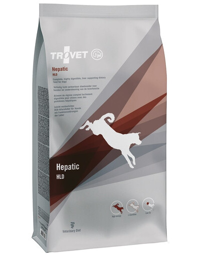 TROVET Hepatic HLD koertele 12,5 kg