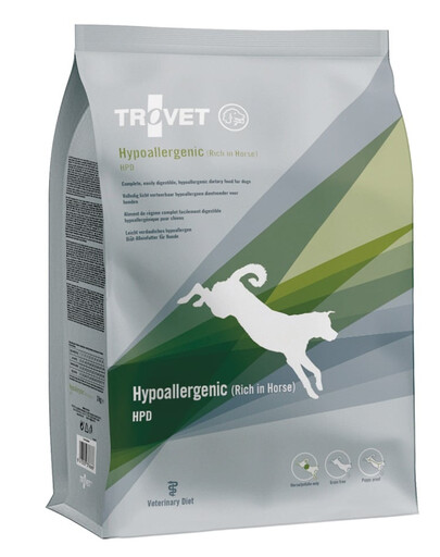 TROVET Hypoallergenic Horse HPD dla psów 3 kg