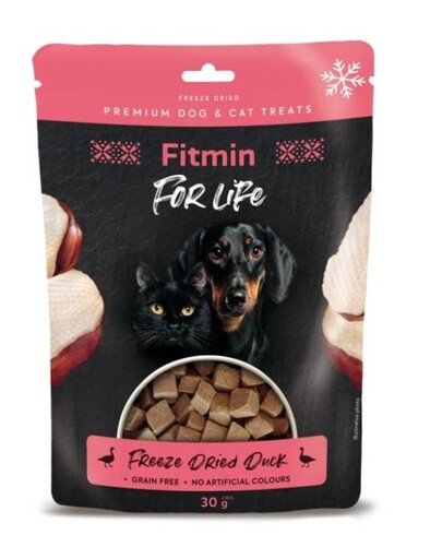 For Life Freeze dried duck 30 g liofilizowany przysmak z kaczki dla psów i kotów