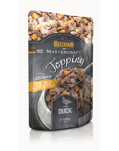 BELCANDO Mastercraft Topping Kaczka z Batatem 6x100 g