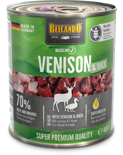 Baseline Dziczyzna z kaczką 800g