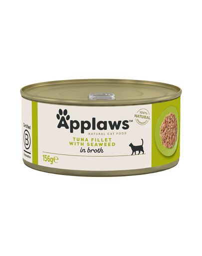 APPLAWS Cat Adult Tuna with Seaweed in Broth tuńczyk z wodorostami w bulionie 156 g