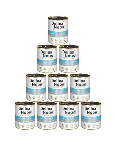 DOLINA NOTECI Premium Bogata W Jagnięcinę 10x800g
