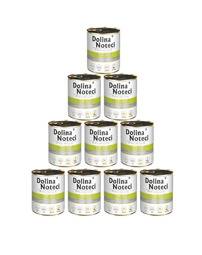 DOLINA NOTECI Premium Bogata W Gęś Z Ziemniakami 10x800g