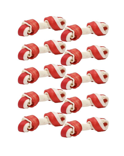 MACED Kość Wiązana Biała Bekon 11 cm 10szt.