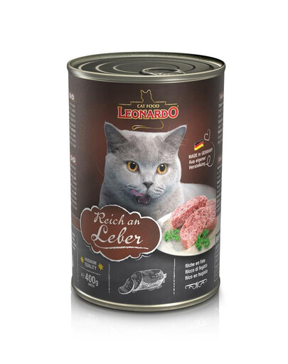 Quality Selection bogata w wątróbkę dla kota 6 x 400 g