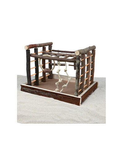 Plac zabaw dla ptaków 35 x 29 x 25 cm