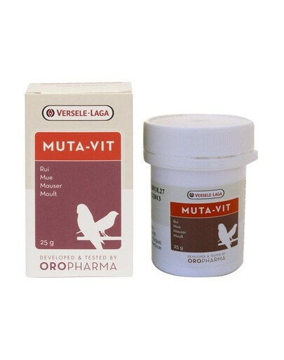 Muta-Vit - Preparat Na Pierzenie Dla Ptaków 25g