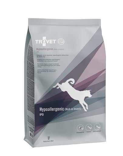TROVET Hypoallergenic Insect IPD koertele 10 kg