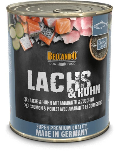 Super Premium Łosoś i kurczak 800 g mokra karma dla psa