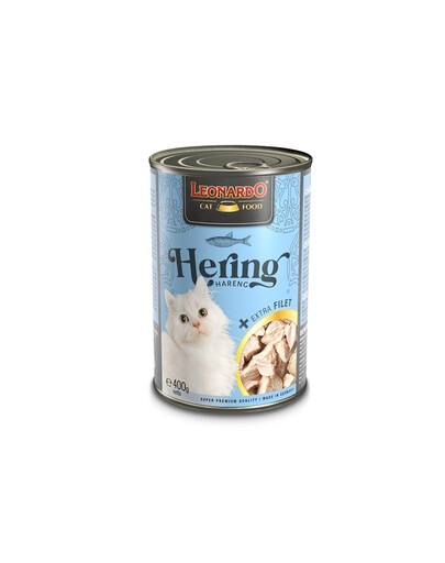 LEONARDO Śledź z extra filetem 24 x 400 g