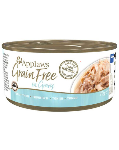 APPLAWS Grain Free puszki z sosem dla kota 72 x 70 g