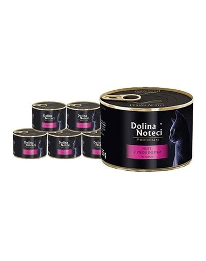 DOLINA NOTECI Filet z Piersi Indyka Kot 12x185 g