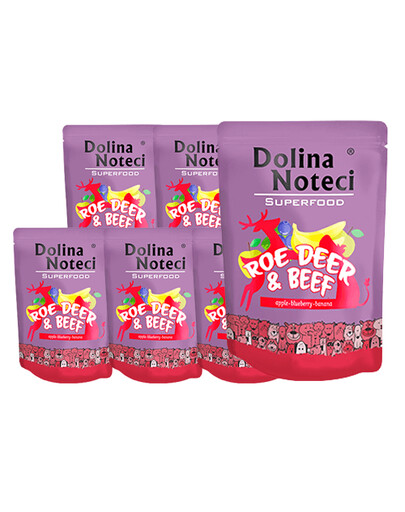 DOLINA NOTECI SuperFood Sarna i wołowina 10x300 g