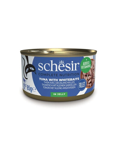 Tuńczyk ze szprotkami w galaretce dla kotów 85 g