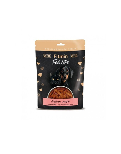 For Life Salmon Jerky Łosoś w mini paski dla psów i kotów 70g