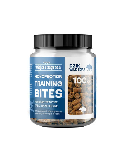 Treningowy przysmak Dzik kąski monoproteinowe dla psów 150 g