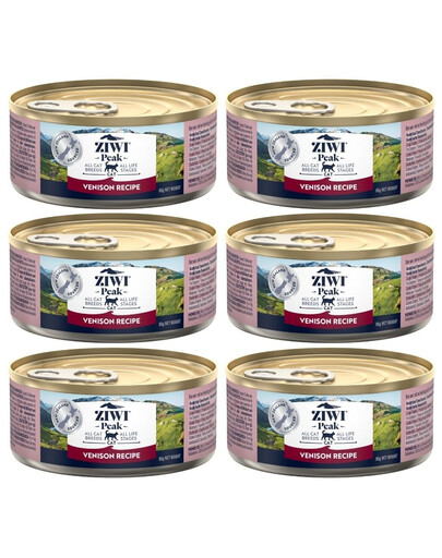 ZIWIPEAK Cat Venison Dziczyzna 6x85 g