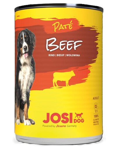JosiDog Pate Beef 800g pasztet z wołowiną dla psów