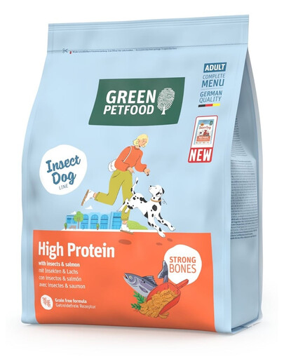 InsectDog with Salmon High Protein 900g z białkiem owadów i łososiem dla aktywnych psów