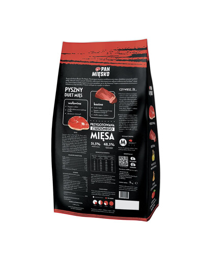 Wołowina z koziną M 3 kg