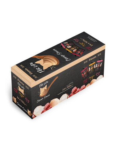 For Life Cat Cream Sauce Multipack 24×100g kremowe saszetki dla kotów z wołowiną, kurczakiem i kaczką