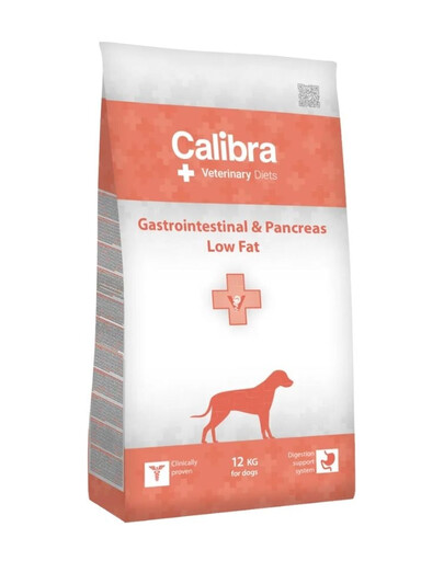 Veterinary Diet Dog Gastrointestinal & Pancreas Low Fat 12 kg