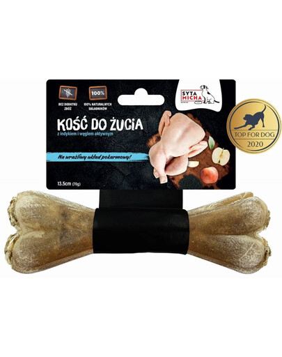 Kość do żucia dla psa na delikatny układ pokarmowy 13,5 cm