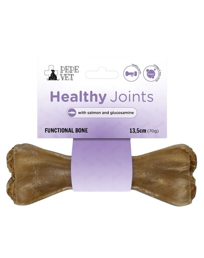 PEPE Vet Kość funkcjonalna Healthy Joints 13,5 cm (70g) na zdrowe stawy dla psów