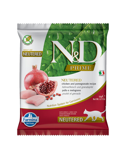 N&D Prime Cat Chicken & Pomegranate Neutered 50 g