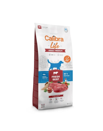 Dog Life Adult Medium Fresh Beef 12 kg z wołowiną dla psów średnich ras