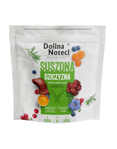 Premium Dziczyzna karma suszona dla psa 1 kg