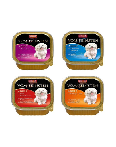 ANIMONDA Vom Feinsten mix smaków 4 x 150g