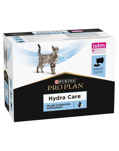 PRO PLAN Hydra Care 10x85 g uzupełniająca karma nawadniająca dla kotów