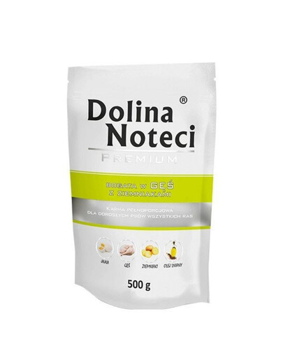 DOLINA NOTECI Premium Bogata W Gęś Z Ziemniakami 6x500 g